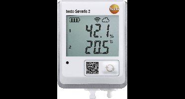 testo 0572 2035 Saveris 2-H2 Multidatalogger Te meten grootheid Temperatuur, Luchtvochtigheid -30 tot 70 °C 0 tot 100 % Hrel