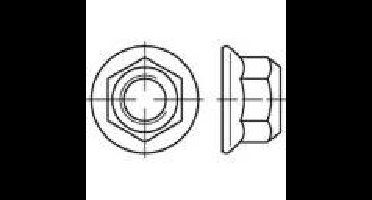 TOOLCRAFT 137207 Borgmoeren M5 DIN 1664 Staal Galvanisch verzinkt 100 stuk(s)