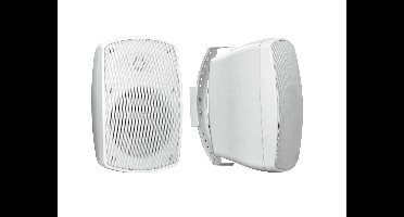 Omnitronic OD-5T PA-luidsprekersbox 16 W Wit 1 paar