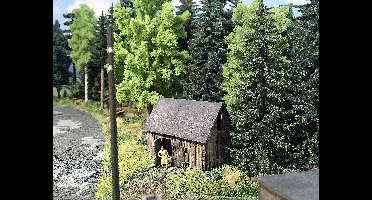 Busch 1500 H0 Veldschuur