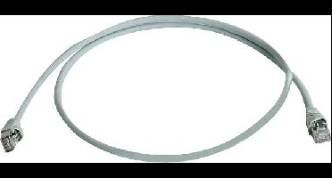 TELEGÄRTNER patchkabel S/FTP, Cat.6A, LSOH, grijs, 1,5 m
