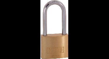 Kasp K12040L40D Hangslot 40 mm Goud-geel Sleutelslot