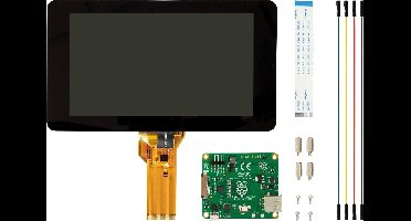 Raspberry Pi® Touch Display Displaymodule 17.8 cm (7 inch) 800 x 480 Pixel Geschikt voor serie: Raspberry Pi®