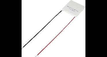 TRU COMPONENTS TEC1-127080 Peltier-element 15.4 V/DC 8.5 A 72 W (l x b x h) 40 x 40 x 3.3 mm
