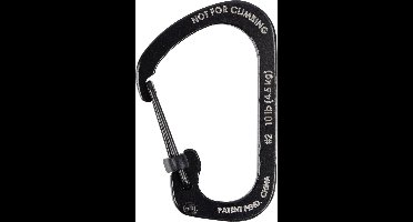 NITE Ize CSL2-01-R6 Karabijn SlideLock Gr. 2 44 mm x 29 mm x 2.5 mm 1 stuk(s)