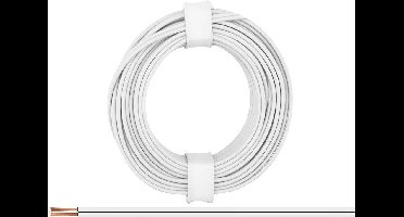 Donau Elektronik 218-55 Draad 2 x 0.14 mm² Wit 5 m
