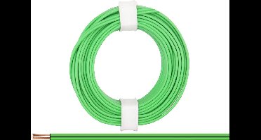Donau Elektronik 218-44 Draad 2 x 0.14 mm² Groen 5 m