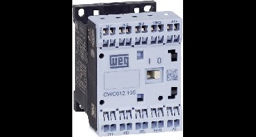 WEG CWC012-10-30D24S Contactor 3x NO 5.5 kW 230 V/AC 12 A Met hulpcontact 1 stuk(s)