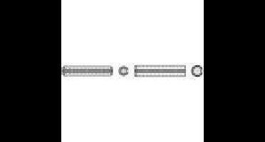 TOOLCRAFT TO-419886 Spanstiften (Ø x l) 3 mm x 6 mm Verenstaal 200 stuk(s)