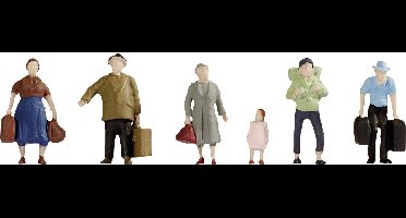 NOCH 38115 N Reizigers figuren Geverfd, Staand