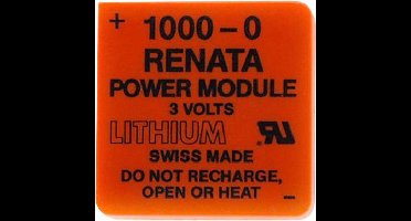 Renata Powermodul 1000-0 Speciale batterij Pin Lithium 3 V 950 mAh 1 stuk(s)