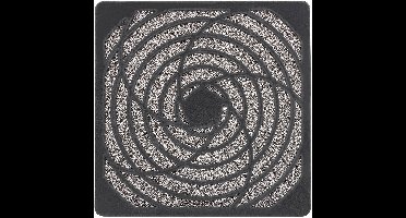 PROFAN Technology Ventilatierooster met filter 1 stuk(s) (b x h x d) 125 x 125 x 10.1 mm Kunststof