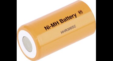 Panasonic HHR30SCP-TOY Speciale oplaadbare batterij Sub-C Flat-top NiMH 1.2 V 3050 mAh 1 stuk(s)