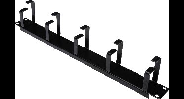 Digitus DN-97602 19 inch Kabelgeleiding voor patchkast 1 HE Zwart