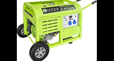Zipper ZI-STE8000 4-takt Aggregaat 10 kW 230 V 95 kg 8000 W