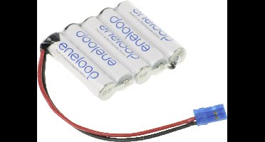 Panasonic eneloop Reihe F1x5 Accupack Aantal cellen: 5 Batterijgrootte: AAA (potlood) Kabel, Stekker NiMH 6 V 750 mAh