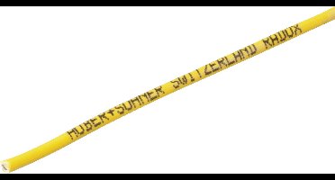 Huber+Suhner 12420055 Draad Radox® 155 1 x 2.50 mm² Geel per meter