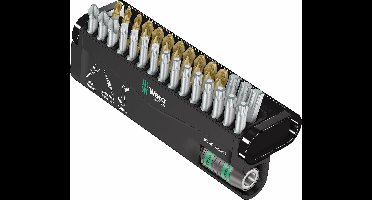 Wera Bit-Check 30 Wood 1 05057433001 Bitset 30-delig Kruiskop Pozidriv, Kruiskop Phillips, Binnen-T-profiel