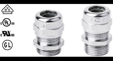 Jacob 50.632 M Wartel Met trekontlasting M32 Messing Messing 1 stuk(s)