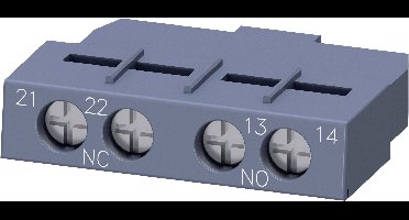Siemens 3RV2901-1E Hulpschakelblok 1 stuk(s) (b x h x d) 45 x 12 x 17 mm