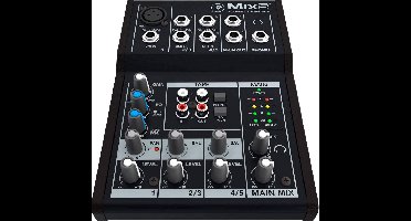Mackie Mix 5 Console-mengpaneel Aantal kanalen:5