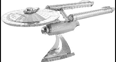 Metal Earth Star Trek USS Enterprise NCC-1701 Metalen bouwpakket