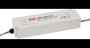 MEAN WELL LPC-100-1050 LED-driver Constante stroomsterkte 100 W 1.05 A 48 - 96 V/DC Niet dimbaar, Overbelastingsbescherming 1 stuk(s)