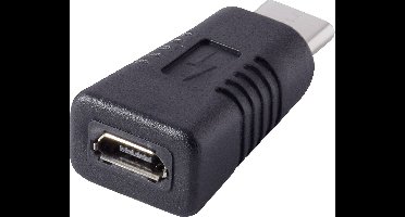 Renkforce USB 2.0 Adapter [1x USB-C stekker - 1x Micro-USB 2.0 B bus] rf-usba-11 Vergulde steekcontacten