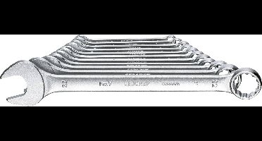 Gedore 6093070 neu Ring-steeksleutelset 11-delig Sleutelbreedte (metrisch) 8 - 22 mm