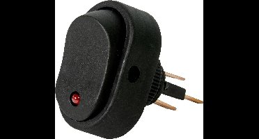 HP Autozubehör 28474 Auto wipschakelaar 12 V 16 A 1x uit/aan Continu 1 stuk(s)