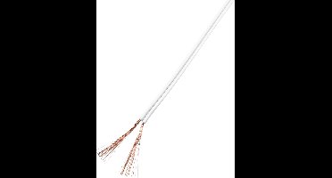 TRU COMPONENTS 93030c533 Draad 2 x 1 mm² Wit 25 m