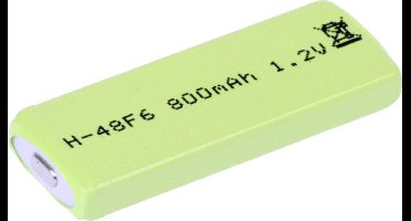 Mexcel HPE-F6-800 Speciale oplaadbare batterij Prismatisch NiMH 1.2 V 770 mAh 1 stuk(s)