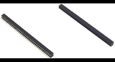 Connfly Female header (standaard) Aantal rijen: 2 Aantal polen per rij: 3 DS1026-05-2*3S8BV 1 stuk(s)