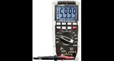 VOLTCRAFT VC-450 E Multimeter Digitaal Sproeidicht (IP65) CAT III 1000 V, CAT IV 600 V Weergave (counts): 6000