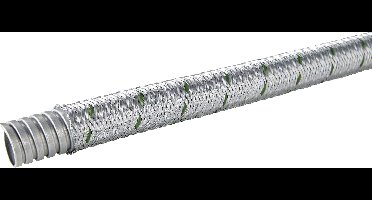 LAPP 61802390 SILVYN® EDU-AS 9/10x14 Metalen beschermslang Zilver 9 mm 50 m