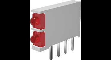 Signal Construct DBI0 1301 LED-module 2-voudig Rood, Geel (l x b x h) 15.5 x 2.5 x 12 mm