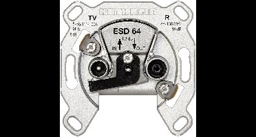 Kathrein ESD 64 Antennedoos TV, FM Inbouw (in muur) Loop-through outlet