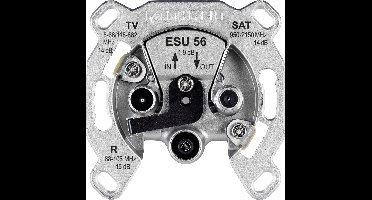 Kathrein ESU 56 Antennedoos Satelliet, TV, FM Inbouw (in muur) Loop-through outlet