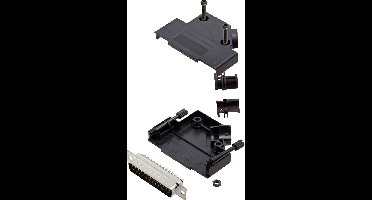 encitech D45PK-P-25-DBP-K 6355-0034-03 D-sub male connectorset 45 ° Aantal polen: 25 Soldeerkelk 1 set(s)