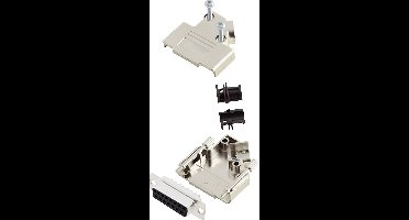 encitech D45PK-M-15-DBS-K 6355-0009-12 D-sub female connectorset 45 ° Aantal polen: 15 Soldeerkelk 1 set(s)