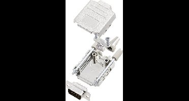 encitech DPPK09-M-DBP-K 6355-0004-01 D-sub male connectorset 180 ° Aantal polen: 9 Soldeerkelk 1 set(s)