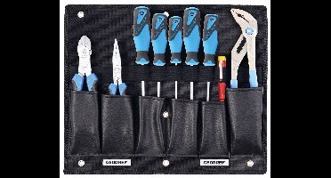 Gedore 2836181 2836181 Gereedschapsset Doe-het-zelver Incl. tas 9-delig