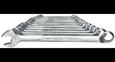 Gedore 6012840 6012840 Ring-steeksleutelset 12-delig Sleutelbreedte (metrisch) 6 - 19 mm