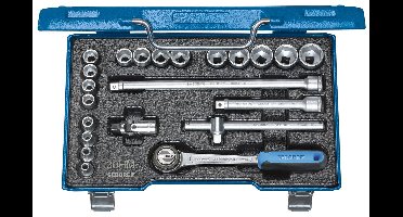 Gedore 30 HMU-3 6238300 Dopsleutelset 3/8 (10 mm) 22-delig
