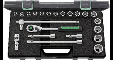 Stahlwille 52/16/6QR KN 96031480 Dopsleutelset 1/2 (12.5 mm) 22-delig