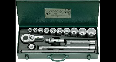 Stahlwille 55/10/6 96050104 Dopsleutelset Metrisch 3/4 (20 mm) 16-delig