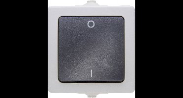 Kopp 565256009 Nautic Uitschakelaar spatwaterdicht Grijs 1 stuk(s)