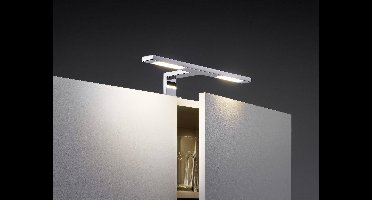 Paulmann Hook 99385 LED-spiegellamp 6.4 W Warmwit Chroom