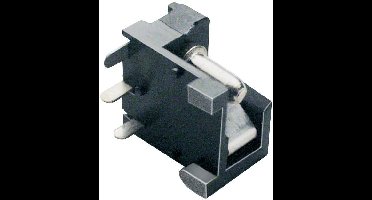 TRU COMPONENTS Laagspannings-connector Bus, inbouw horizontaal 2.1 mm 1 stuk(s)