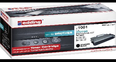 Edding Toner vervangt Brother TN-2210, TN-2220 Compatibel Zwart 2600 bladzijden EDD-1001 18-1001
